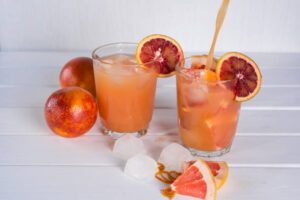 Cran orange Spritz Mocktail